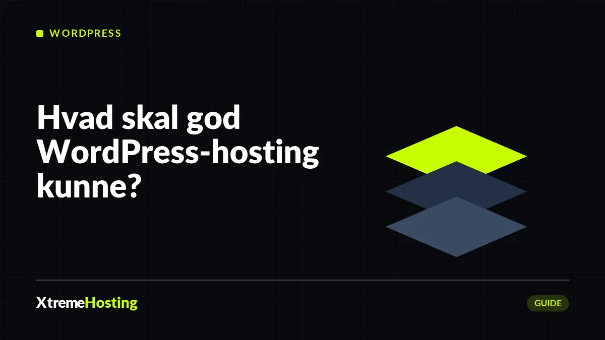 Hvad skal god WordPress-hosting kunne? Et kig på Hostious